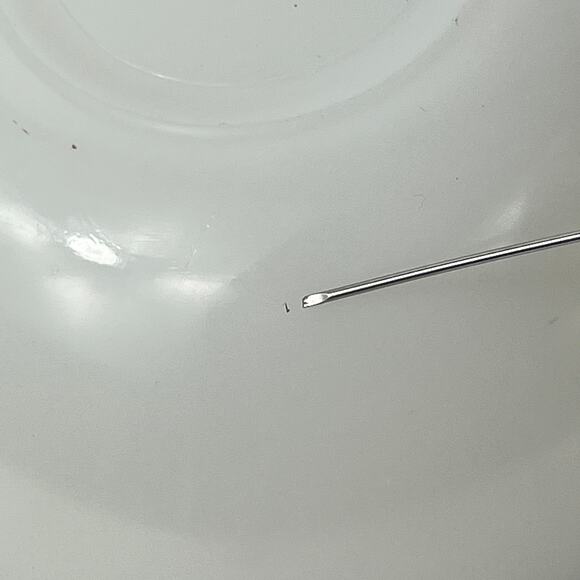 Anchor Hocking Bowl Medium Milk Glass Silver Rim Vintage Ovenproof Dinnerware - Picture 6 of 12